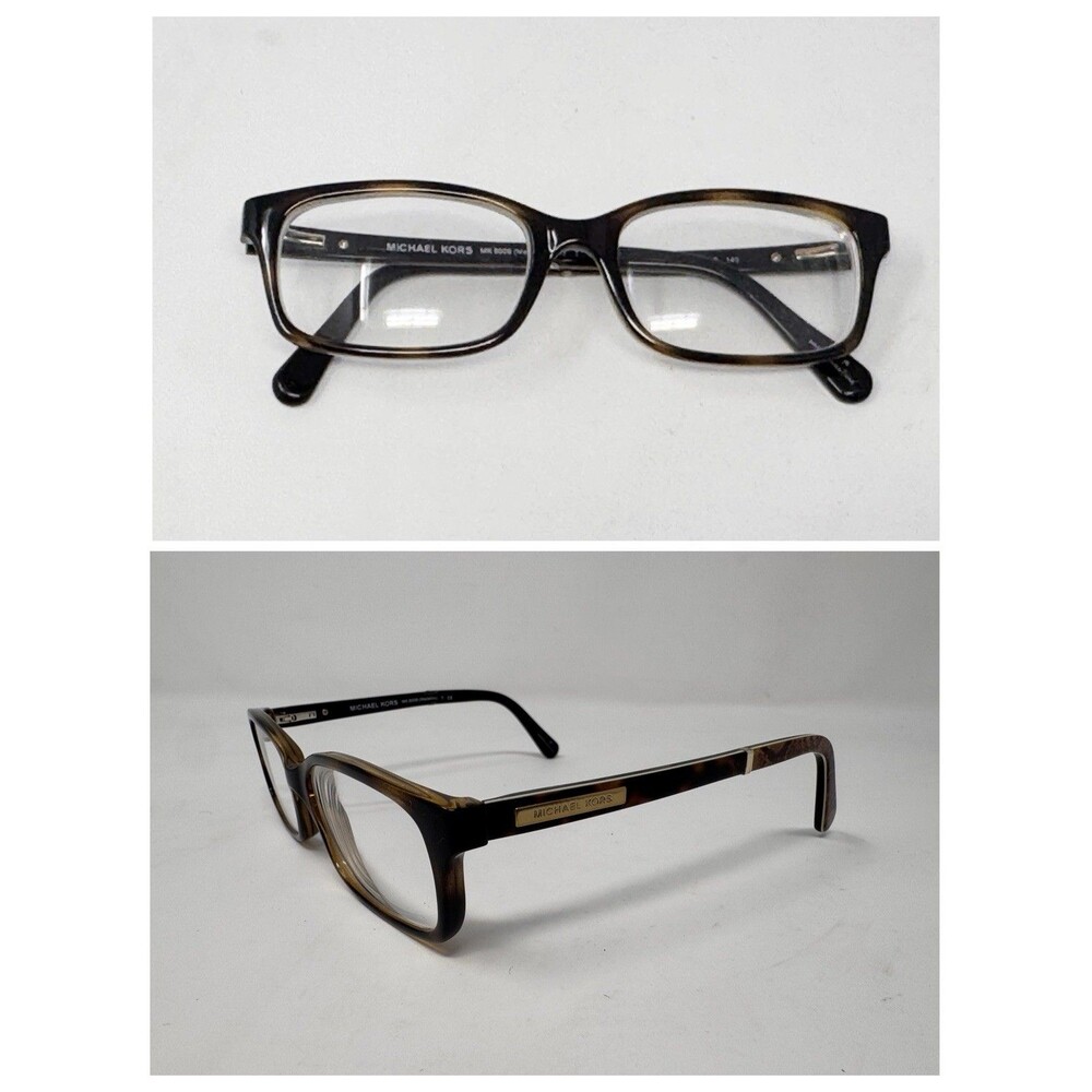 Michael Kors MK8006 Medellin Eyeglass Frames Only 52-16-140 Brown Havana 3010